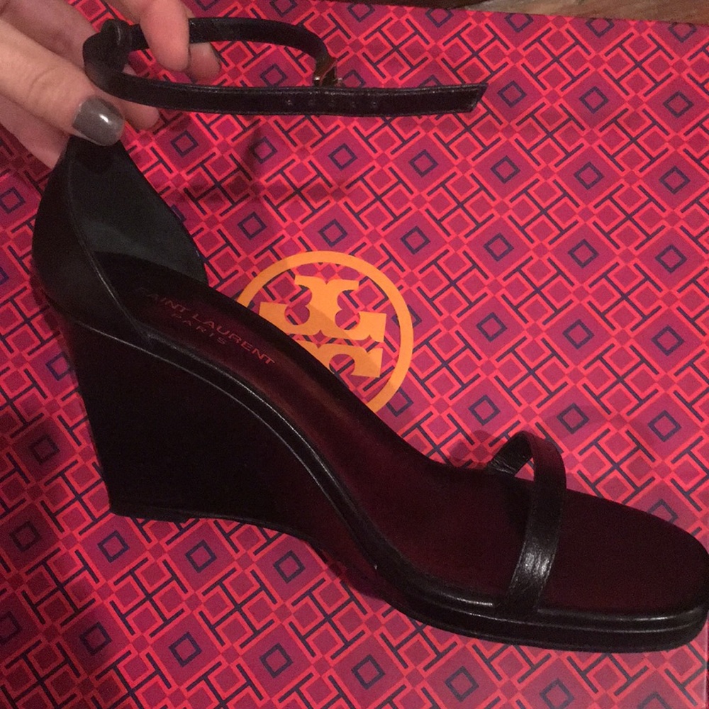 Saint Laurent Wedged Heels - Picture 4 of 8